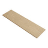 Natural light wood plank with a smooth finish and subtle grain pattern. Ideal for home decor projects.