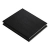 Black textured wood surface with smooth edges, perfect for modern decor and functional storage solutions.