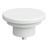 White round base with smooth surface, designed for versatile use in various settings. Simple and modern design.