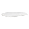 Soft white pillow with a sleek, minimalist design, featuring a smooth texture and no visible patterns.